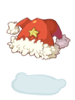 雙絨球聖誕帽1s