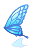 파란나비의 날개